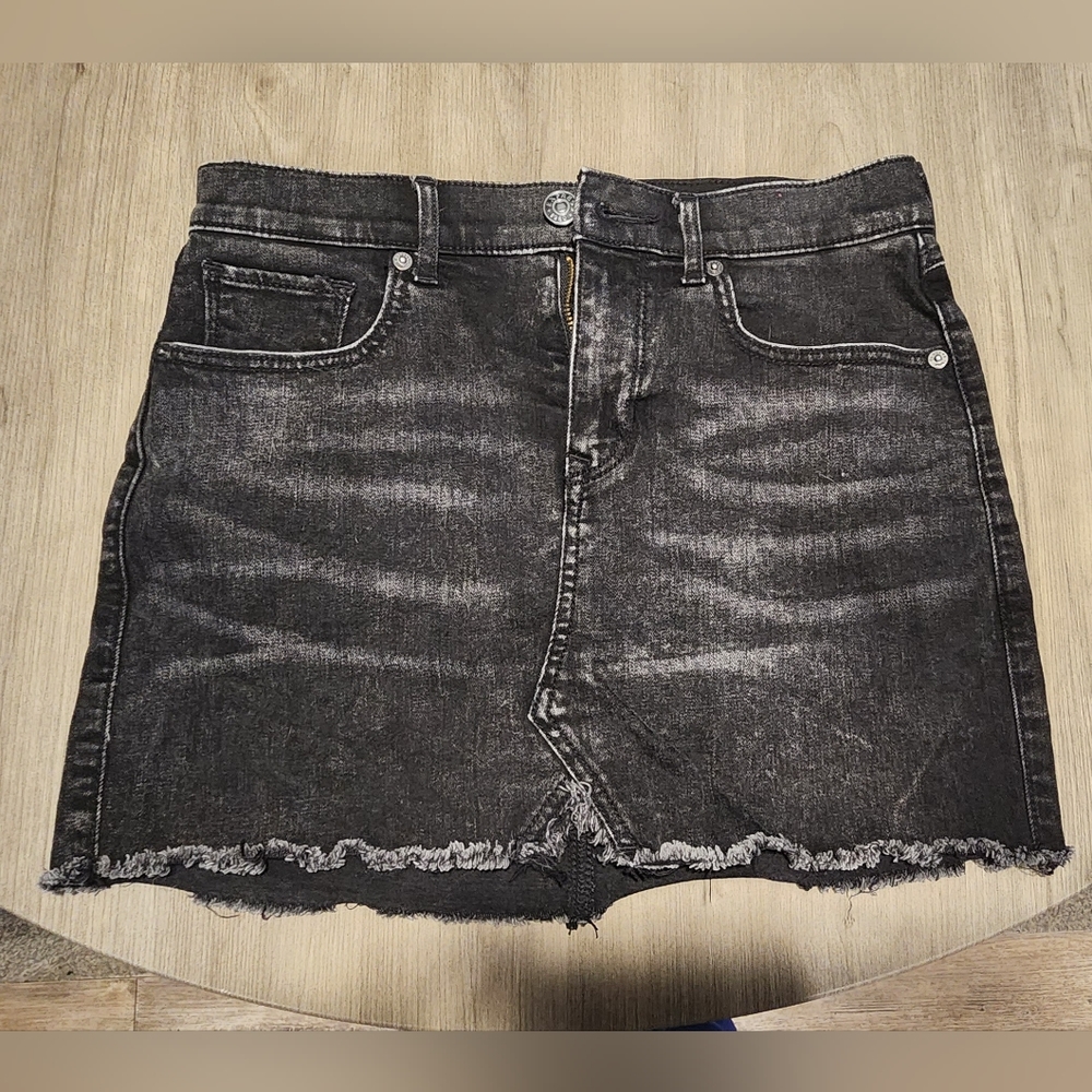Express black mini skirt size 2